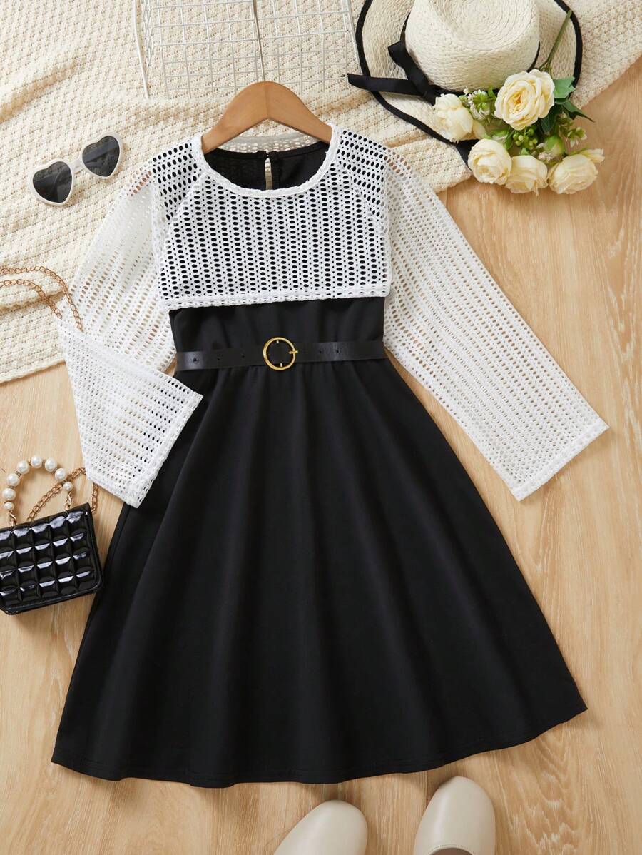 Solid Color Outfit Set