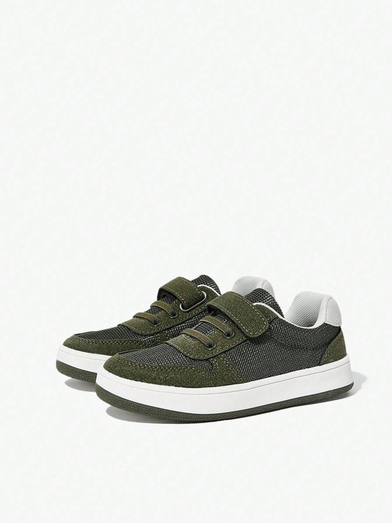 All-Match Green Outdoor Patchwork Comfortable Flat Sports Shoes