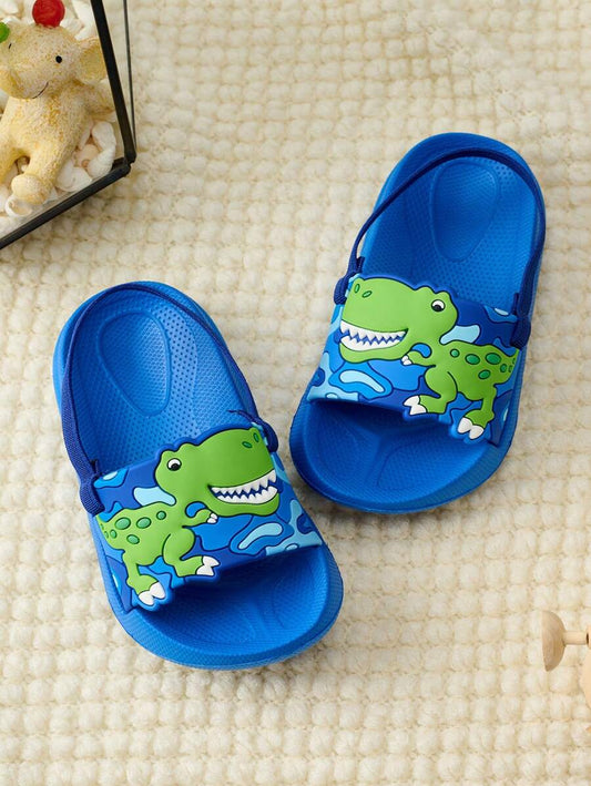 Boys' Summer Casual Lightweight Breathable Fashion Cartoon Flat Sandals