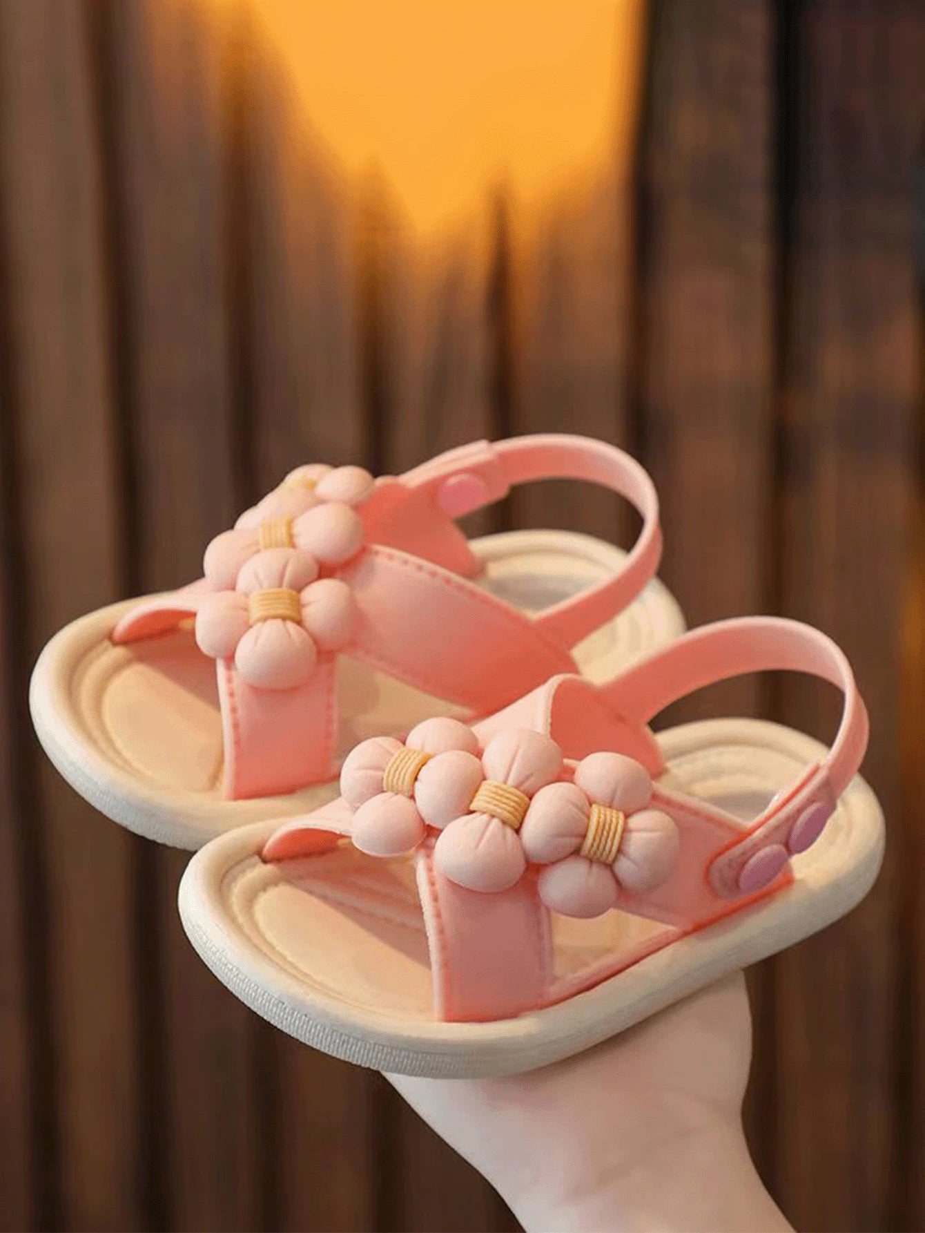 Girls Beaded Sandals