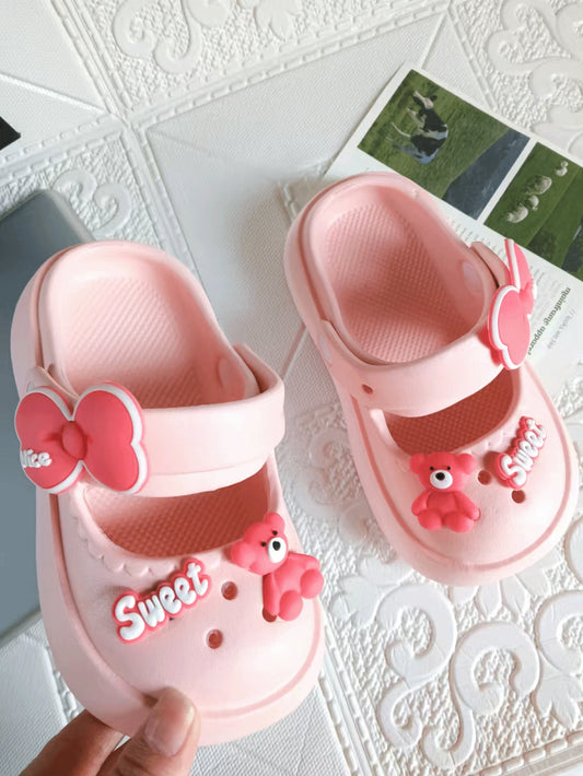 Girls' EVA Ultra-Light Hole Shoes Pink