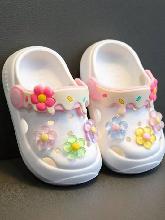 Children's Slippers Fashion Cute Flower Girl Sandals