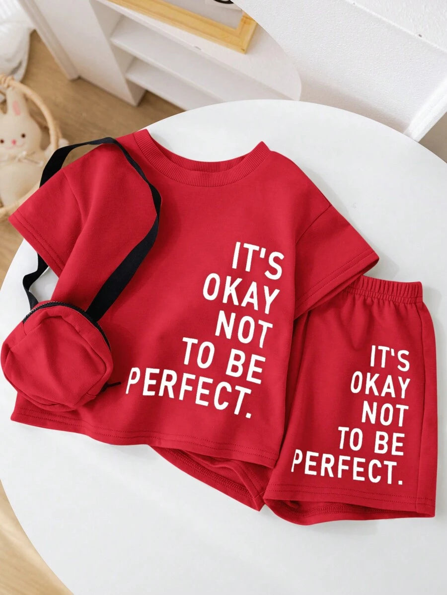 3pcs/Set Casual Street Sporty Versatile