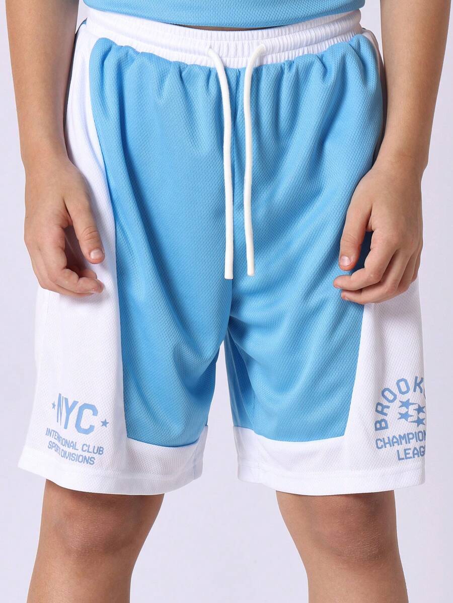 Tween Boys Comfy Regular Fit Baller Short Sleeve Tee And Shorts