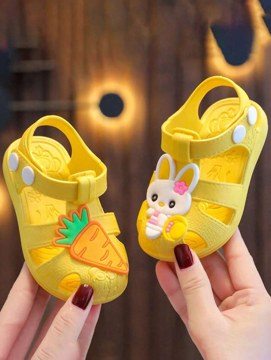 Toddler Girls Cartoon Rabbit Design Sandals