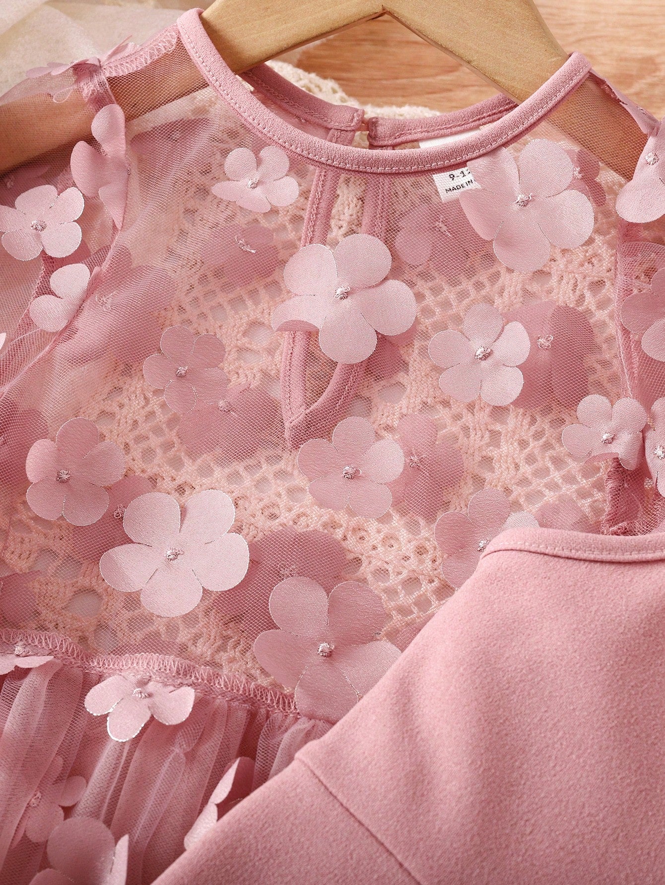Babygirl Cute Butterfly Net Mesh Spaghetti Strap Top & Jumpsuit Set
