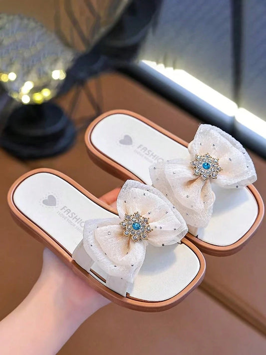 Leisure And Sweet Kids Shoes Diamond Butterfly Cute Holiday Shoes