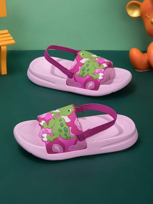 Toddler Boys' Non-Slip Open-Toe Flat