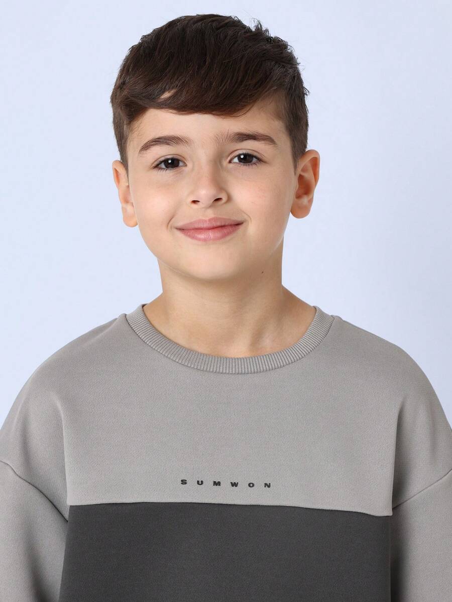 Youth Teens Boys Comfort Sport Loungewear Casual Two-Piece
