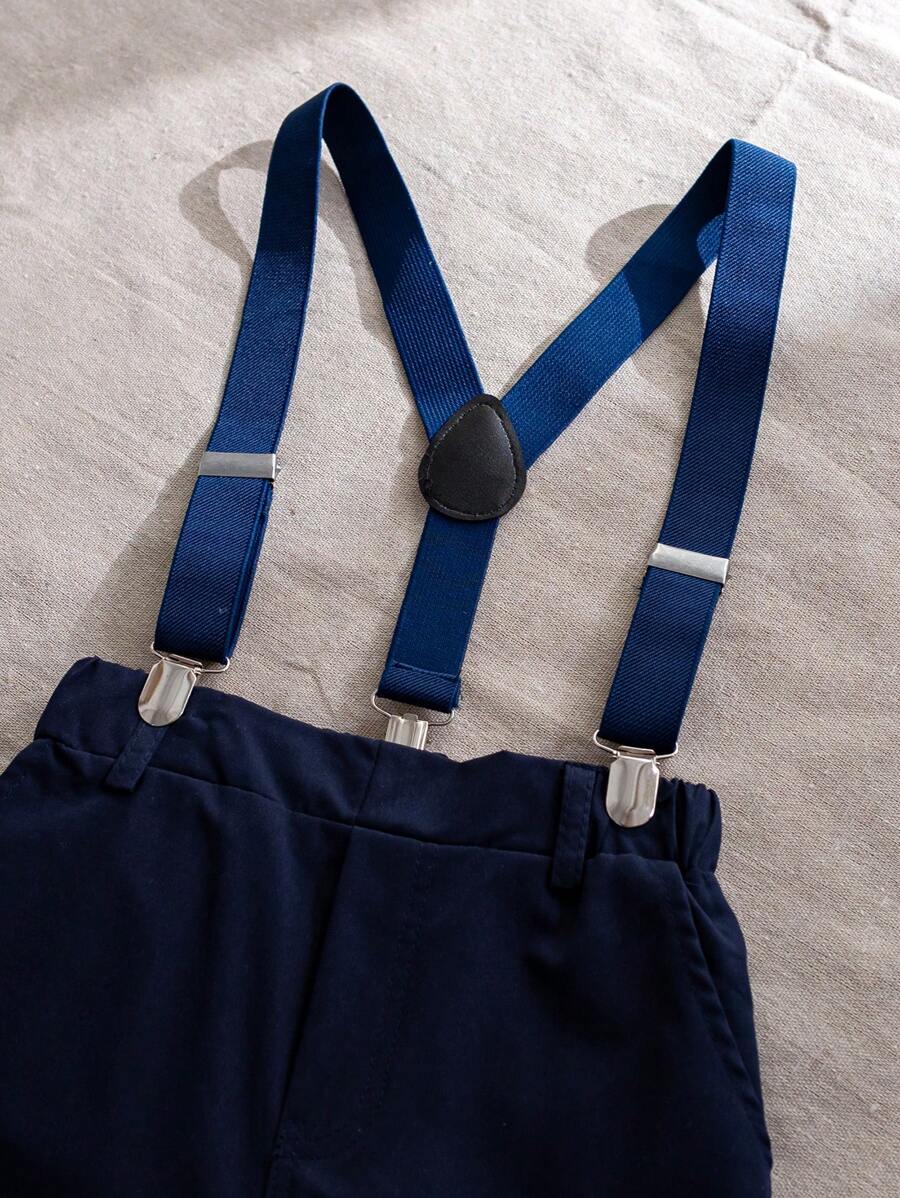 2pcs Young Boy Gentleman Outfit