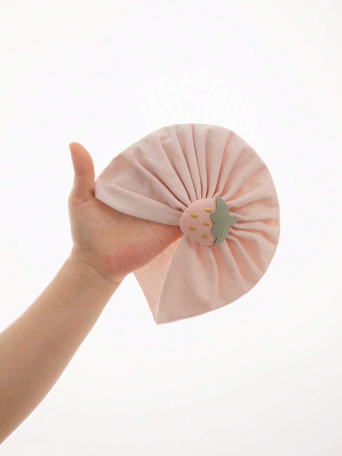 1pc Baby Strawberry Decor Head Wrap For Daily Life